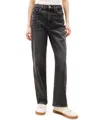 Tommy Jeans Charlie High Rise Wide Leg Jeans In Denim Washed Black