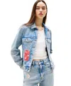 Tommy Jeans Classic Trucker Jacket In Denim Light
