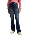 Tommy Jeans Women's Sylvia High-rise Flare Jeans In Denim Blue Black