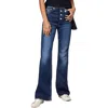Tommy Jeans Womens Pocket Denim Flared Jeans