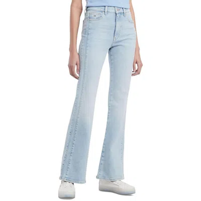 Tommy Jeans Womens Pocket Denim Flared Jeans In Multi