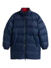 Tommy Jeans Zip-up Padded Jacket In Blue