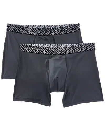 TOMMY JOHN TOMMY JOHN 2PK PERFORMANCE BASICS BOXER BRIEF