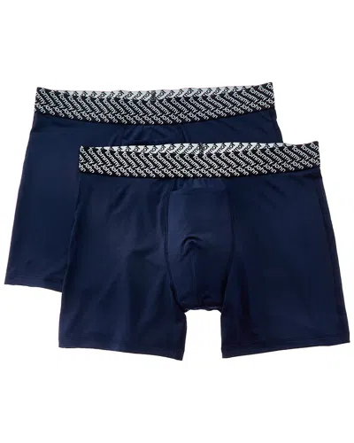 TOMMY JOHN TOMMY JOHN 2PK PERFORMANCE BASICS BOXER BRIEF