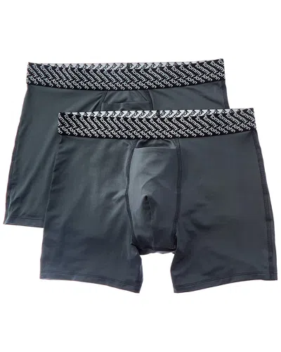 TOMMY JOHN TOMMY JOHN 2PK PERFORMANCE BASICS BOXER BRIEF
