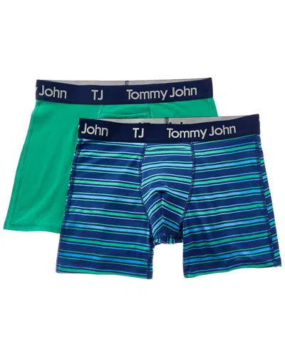 Tommy John 2pk Stretch Boxer Brief In Multi