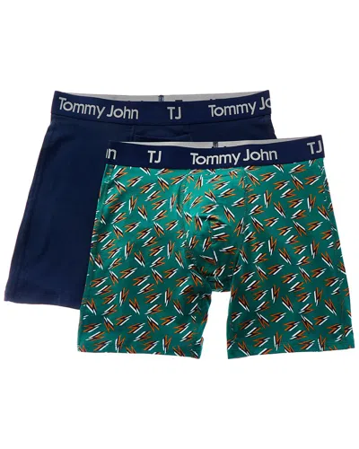 Tommy John 2pk Stretch Boxer Brief In Multi