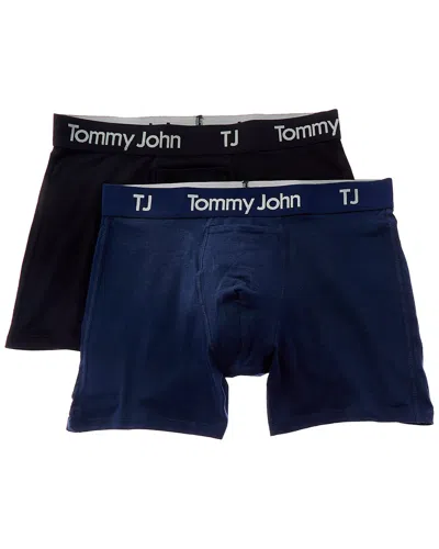 Tommy John 2pk Stretch Boxer Brief In Blue