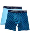 Tommy John 2pk Stretch Boxer Brief In Blue
