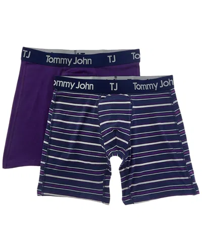 Tommy John 2pk Stretch Boxer Brief In Multi