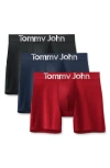 Tommy John 3-pack 360 Sport Micro 6-inch Boxer Briefs In Multi