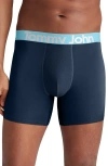 Tommy John 3-pack 360 Sport Micro 6-inch Boxer Briefs In Blue
