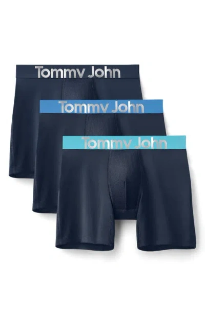 Tommy John 3-pack 360 Sport Micro 6-inch Boxer Briefs In Multi