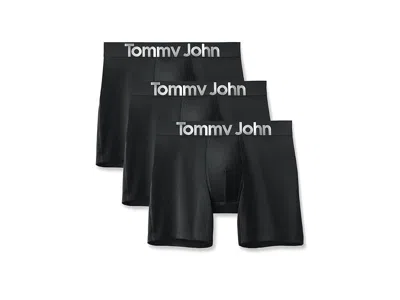 Tommy John 3-pack 360 Sport Micro Boxer Brief Underwear Mens Black Buu544