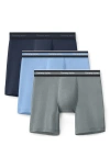 Tommy John 3-pack Comfort Micro 6-inch Boxer Briefs In Multi