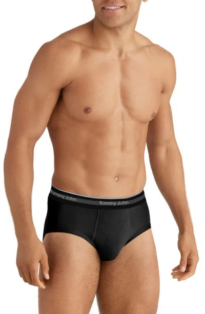 Tommy John 3-pack Comfort Micro Briefs In Black