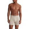 Tommy John 3-pack Second Skin 6-inch Stretch Modal Boxer Briefs In Neutral