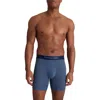 Tommy John 3-pack Second Skin 6-inch Stretch Modal Boxer Briefs In Blue