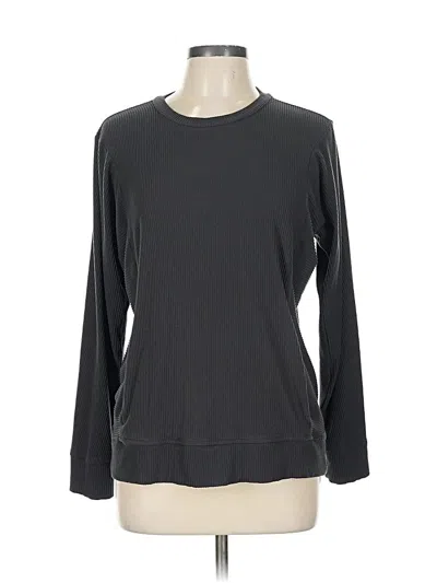 Pre-owned Tommy John 3/4 Sleeve T-shirt In Gray