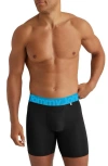 Tommy John 360 Sport 4-inch Hammock Pouch™ Boxer Briefs In Black