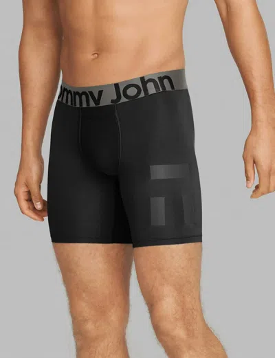Tommy John 360 Sport Boxer Brief In Black