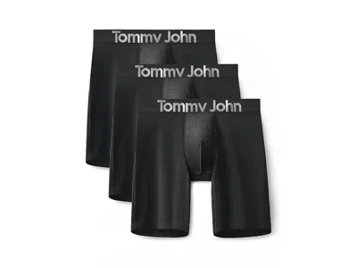 Tommy John 360 Sport Micro 8 Boxer Brief 3-pack In Black