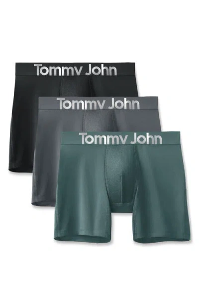 Tommy John 3-pack 360 Sport Micro 6-inch Boxer Briefs In Multi