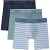 Tommy John 3-pack Second Skin 6-inch Stretch Modal Boxer Briefs In Animal Print