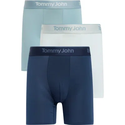Tommy John 3-pack Second Skin 6-inch Stretch Modal Boxer Briefs In Multi