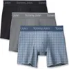 Tommy John 3-pack Second Skin 6-inch Stretch Modal Boxer Briefs In Multi