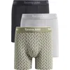 Tommy John 3-pack Second Skin 6-inch Stretch Modal Boxer Briefs In Multi