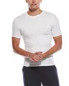 Tommy John 3-pack Second Skin Stay Tucked Crewneck Undershirts In White