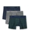 Tommy John Assorted 3-pack Second Skin 4-inch Stretch Modal Boxer Briefs In Multi