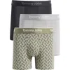 Tommy John Assorted 3-pack Second Skin 4-inch Stretch Modal Boxer Briefs In Multi