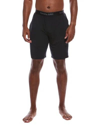 Tommy John Black Second Skin Sleep Short
