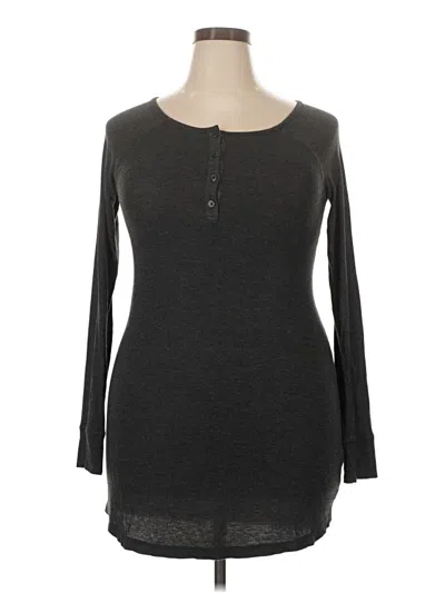 Pre-owned Tommy John Casual Dress In Gray