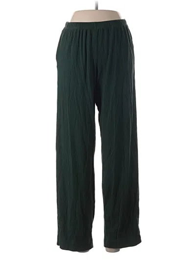 Pre-owned Tommy John Casual Pants In Green