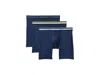 Tommy John Comfort Micro 6 Boxer Brief 3-pack In Blue