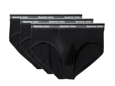Tommy John Comfort Micro Brief 3-pack In Black
