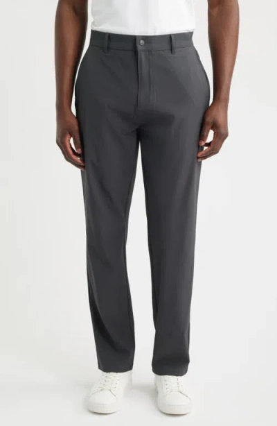 Tommy John Commuter Straight Leg Pants In Gray