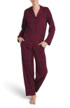 Tommy John Long Pajamas In Red