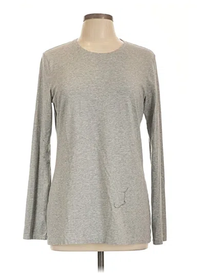 Pre-owned Tommy John Long Sleeve T-shirt In Gray