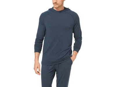 Tommy John Lounge Hoodie In Blue