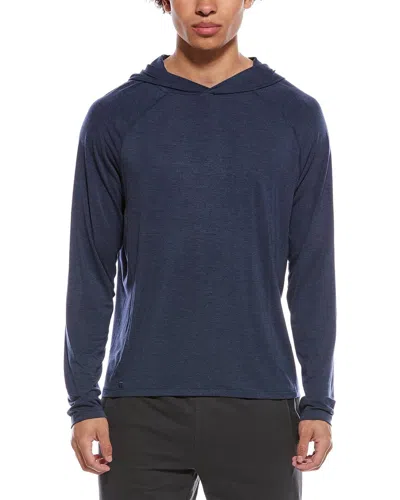 Tommy John Lounge Hoodie In Black