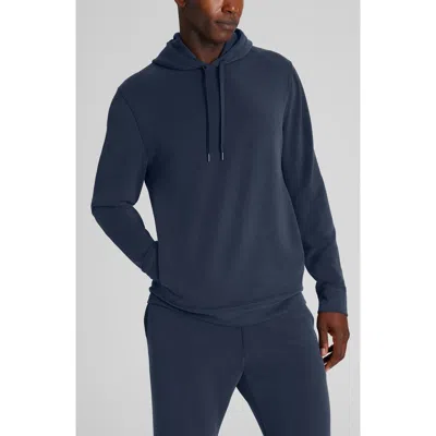 Tommy John Luxe Traveler Hoodie In Blue