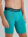 Tommy John Men's 360 Sport Boxer Brief 8" In Blue