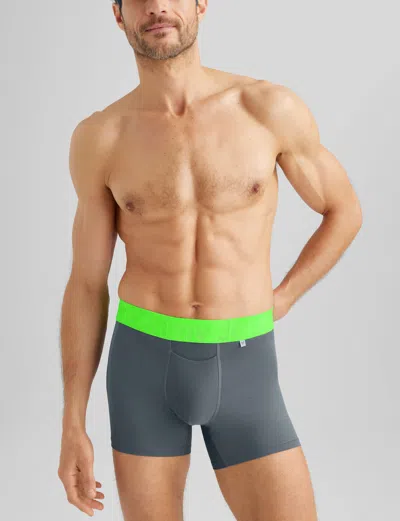 Tommy John Men's 360 Sport Trunk 4" Boxer Brief In Multi