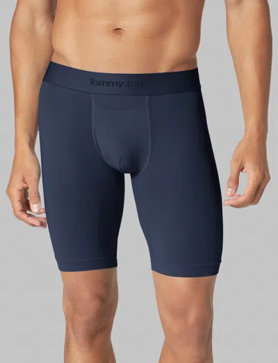 Tommy John Men's Air Boxer Brief 8" In Blue