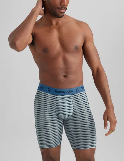 Tommy John Men's Air Boxer Brief 8" In Multi