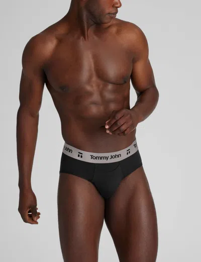Tommy John Men's Air Brief In Black